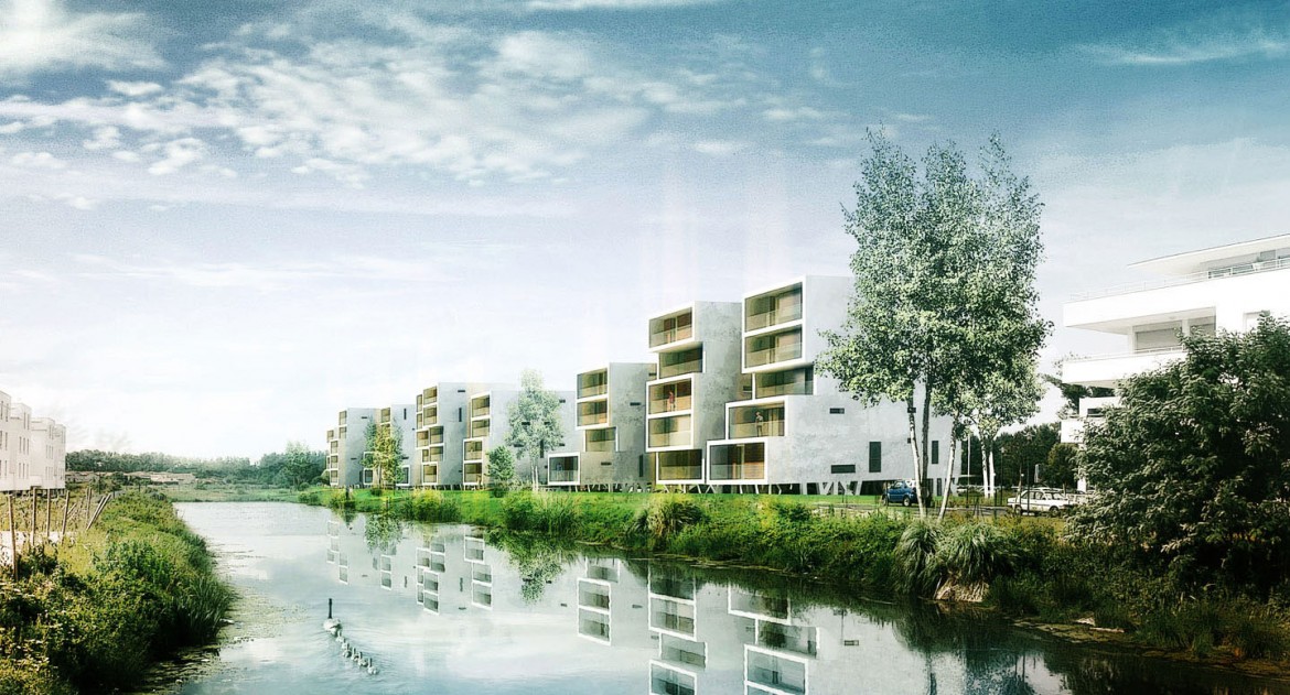 Rendering Houses in Merignac, France - Nicolas Richelet